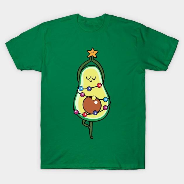 Avo Merry Christmas T-Shirt by huebucket